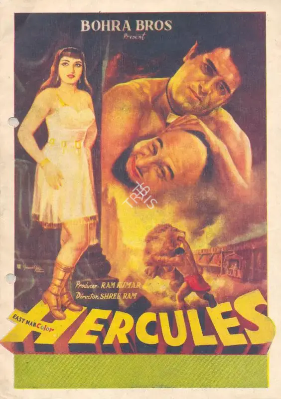 Ramkumar Bohra (Producer), Hercules, 1964, Song-Synopsis Booklet