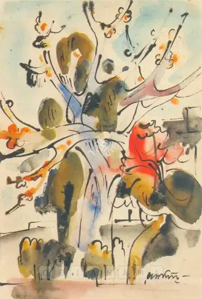 Ramkinkar Baij (Artist), Kala Bhawan, Painting