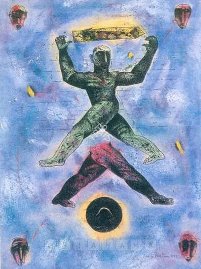 Baiju Parthan (Artist), Untitled, 1993, Painting