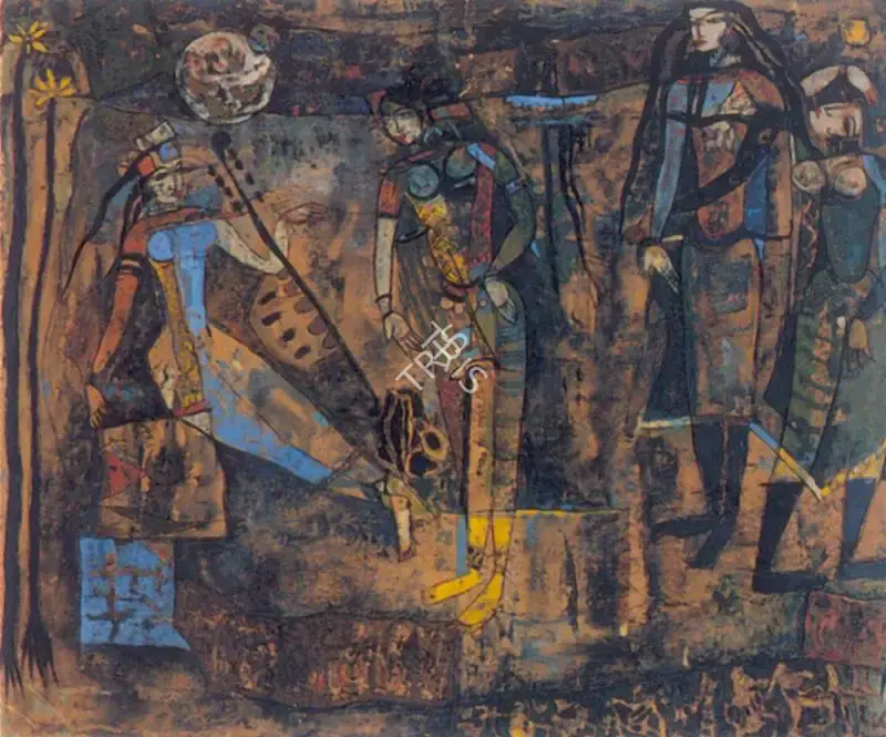 Mohan Samant (Artist), Untitled, Drawing