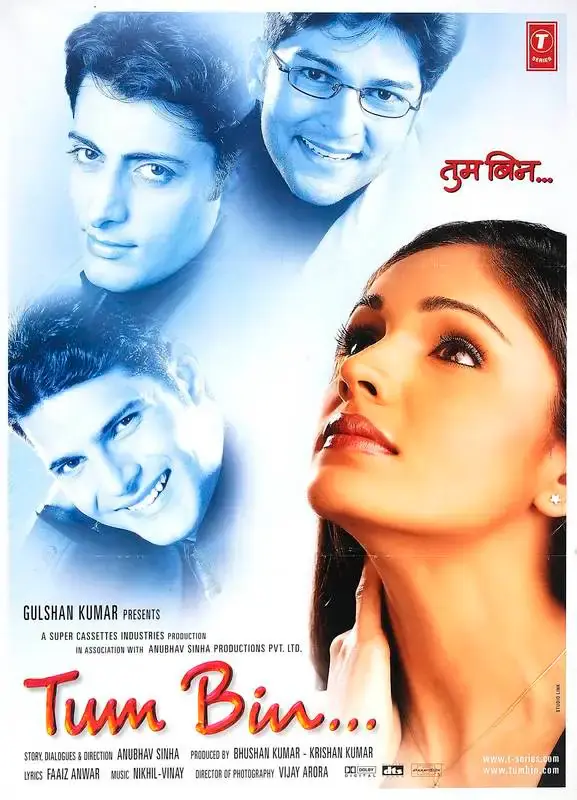 Bhushan Kumar (Producer), Tum Bin, 2001, Full Sheet Poster