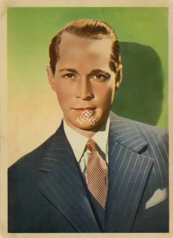 Nestle (Sponsor), Nestle (Sponsor), Stars of the Silver Screen: Franchot Tone | Trading Card, 1930s, Trading Card