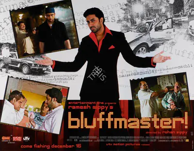 Ramesh Sippy (Producer), Bluffmaster, 2005, Lobby Card