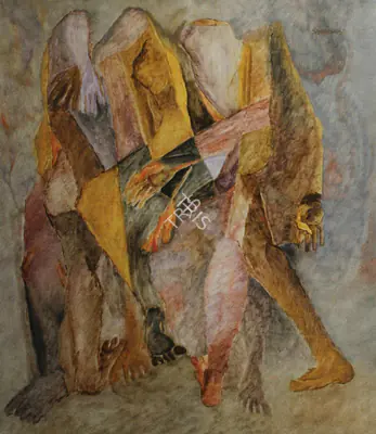 Shamshad Husain (Artist), Untitled, 1985, Painting