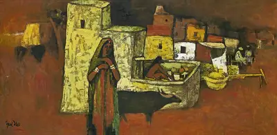 Arup Das (Artist), Untitled, Painting