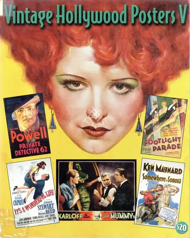 Bruce Hershenson (Editor), Vintage Hollywood Posters V, 2002, Edited Book