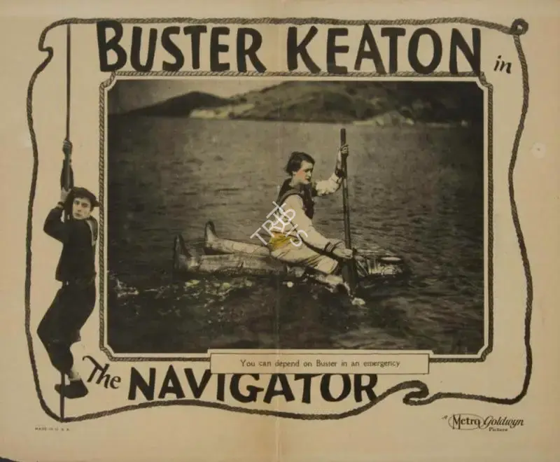 Donald Crisp (Director), The Navigator, 1924, Lobby card