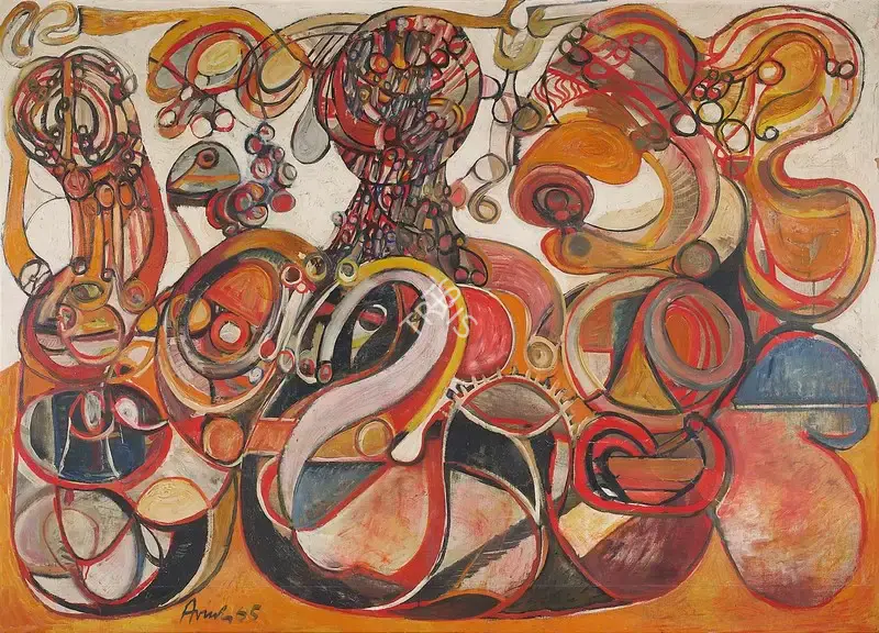 Avinash Chandra (Artist), Untitled, 1965, Painting