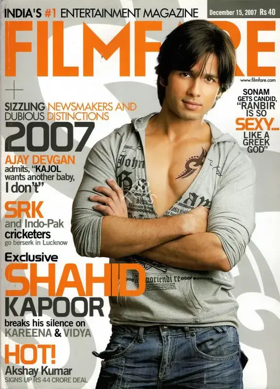 Jitesh Pillaai (Editor), Filmfare, 2007, Magazine
