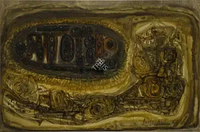 Ambadas (Artist), Untitled, 1964, Painting