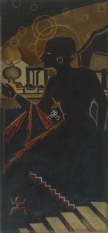 Gaganendranath Tagore (Artist), Untitled, Painting