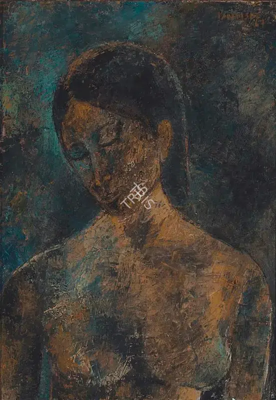 Akbar Padamsee (Artist), Untitled (Nude), 1967, Painting