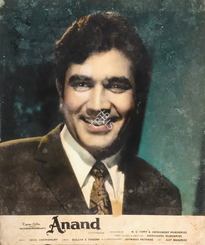 Jaywant Pathare (Cinematographer), Anand, 1970, Lobby Card