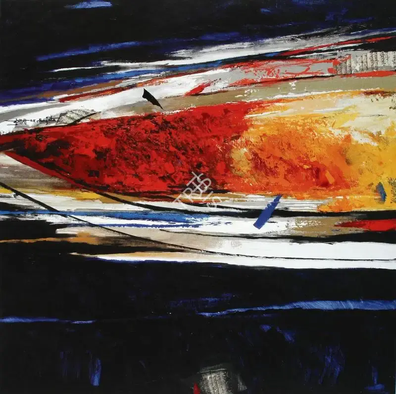 Sujata Bajaj (Artist), Gati, 2005, Painting