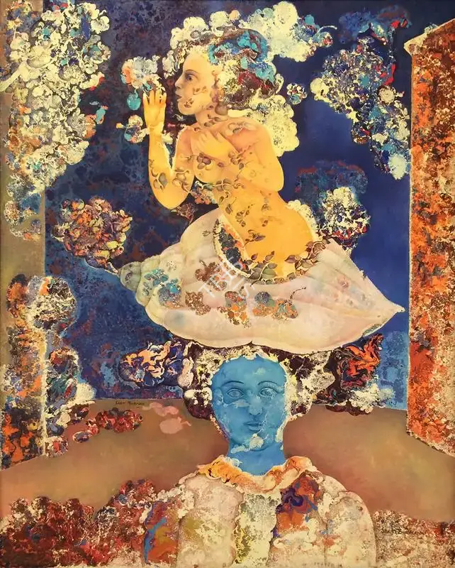 Sakti Burman (Artist), Untitled, 1975, Painting