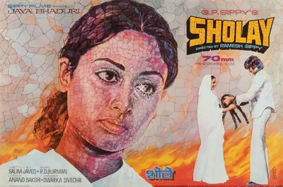 G.P. Sippy (Producer), Sholay, 1975, Full Sheet Poster