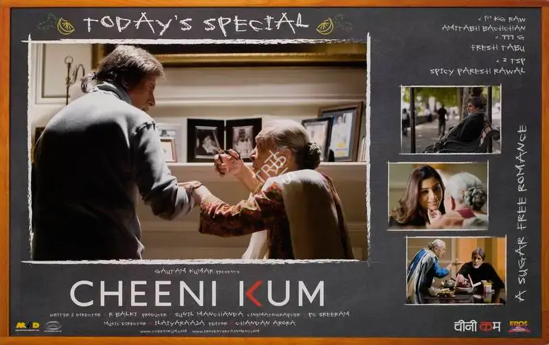 Sunil Manchanda (Producer), Cheeni Kum, 2007, Lobby Card