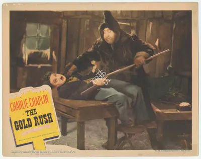 Roland Totheroh (Cinematographer), The Gold Rush, 1925, Lobby Card
