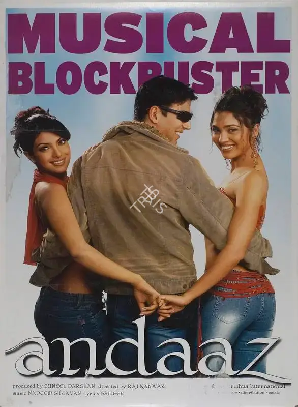 Suneel Darshan (Producer), Andaaz, 2003, Full Sheet Poster