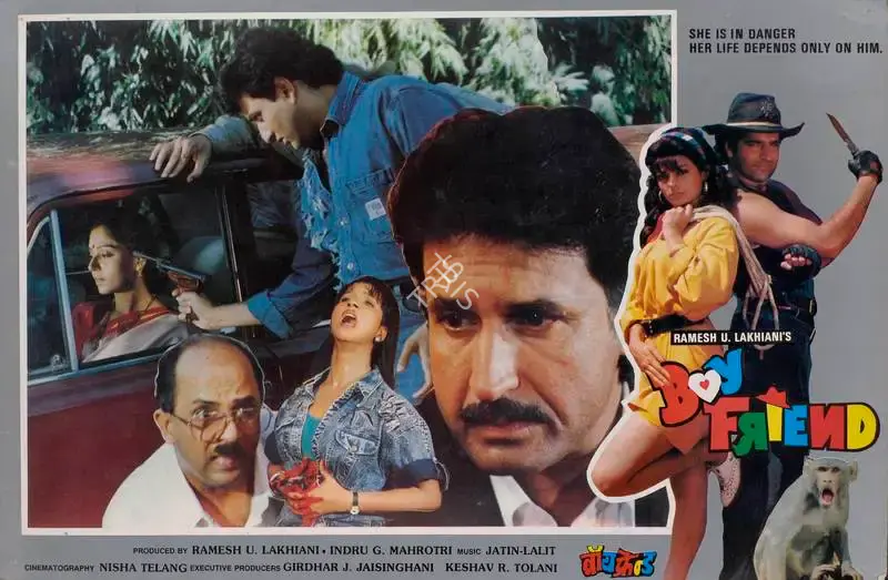 Ramesh Lakhiani (Producer), Boy Friend, 1993, Lobby Card