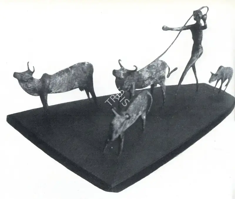 Amar Sehgal (Artist), Onward March, 1957, Sculpture