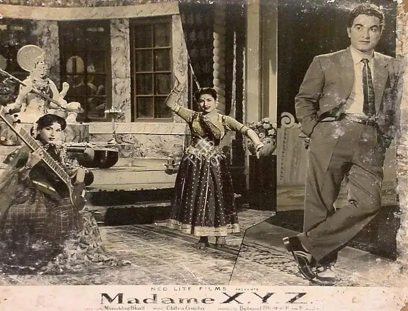 Balwant Bhatt (Producer), Madame X Y Z, 1959, Lobby Card