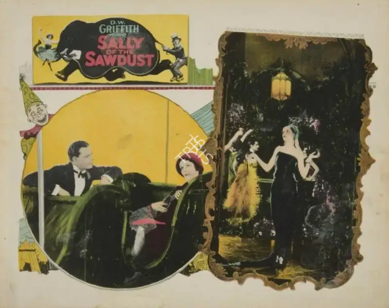 D.W. Griffith (Director), Sally of the Sawdust, 1925, Lobby card