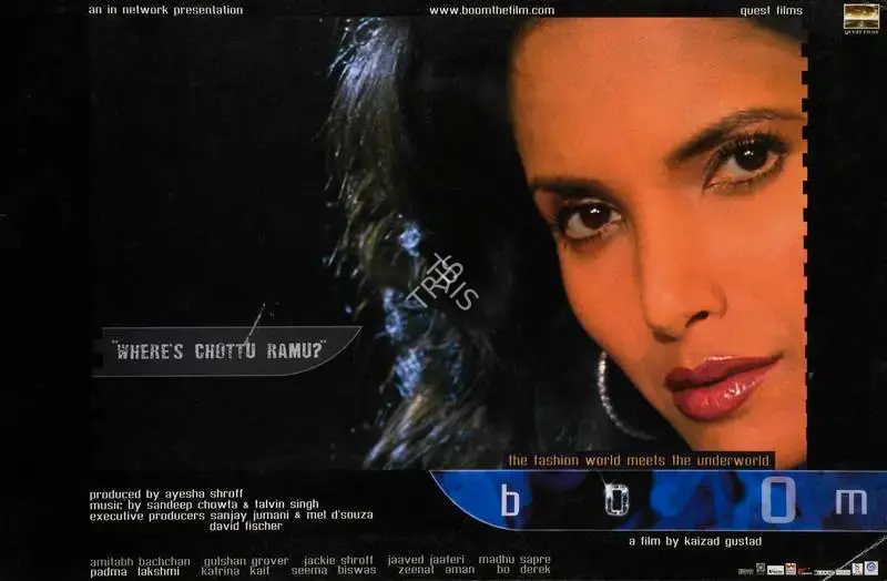 Ayesha Shroff (Producer), Boom, 2003, Lobby Card