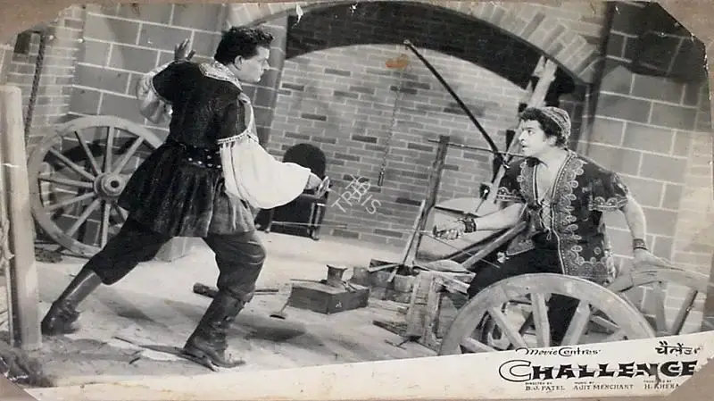 H. Khera (Producer), Challenge, 1964, Lobby Card