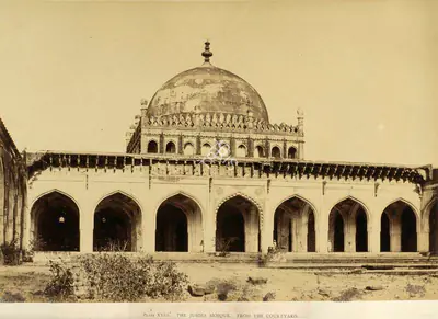 Colonel Thomas Biggs (Photographer), The Jumma Mosque. From the courtyard, Bijapur, 1855, Antiquarian Photograph