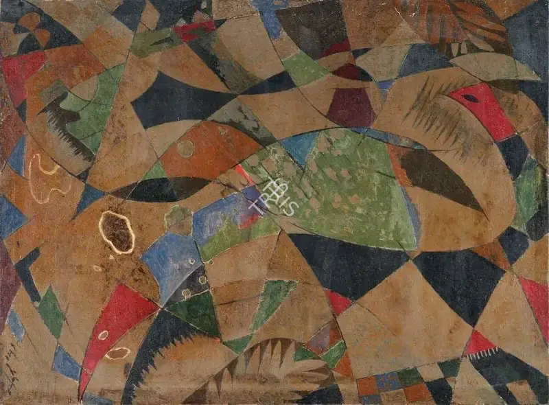 N.S. Bendre (Artist), Untitled, 1951, Painting