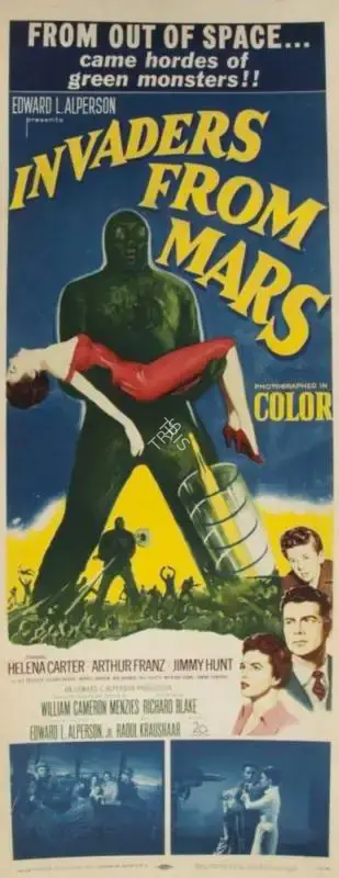 Edward L. Alperson, Jr. (Producer), Invaders from Mars, 1953, Poster