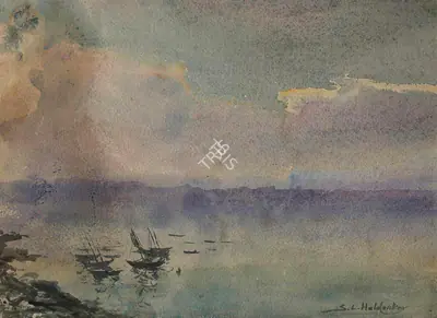S.L. Haldankar (Artist), Untitled, Painting