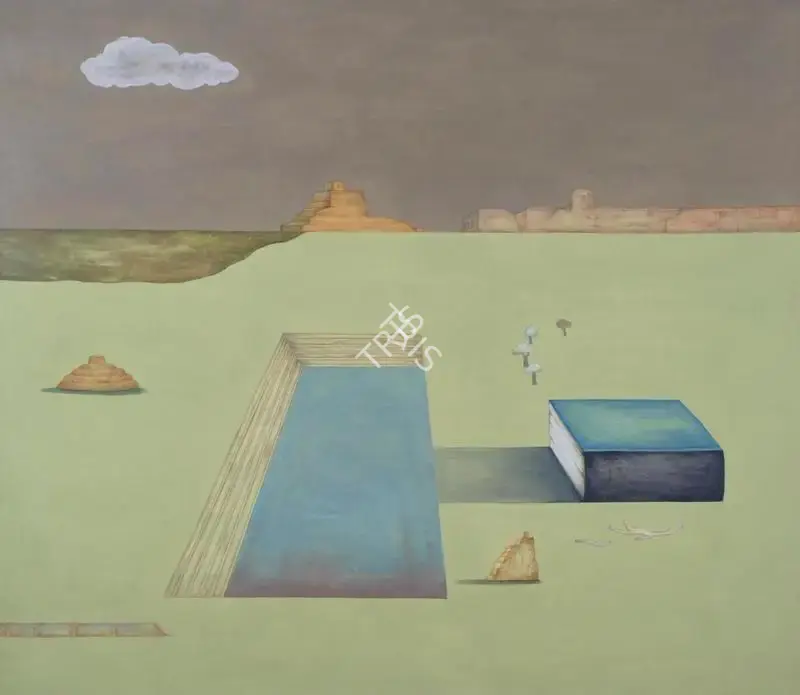 Barwe, Prabhakar (Artist). Book of Life, 1989 | Painting, Sa.Mum/11.03.21, 2021 · Saffronart
