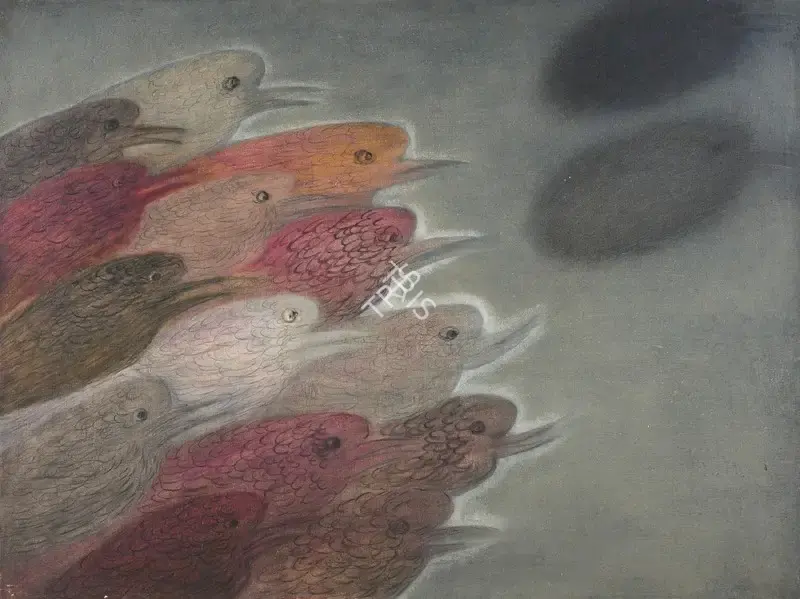 Shobha Broota (Artist), Aspiration / Towards Nothing, 1981, Painting