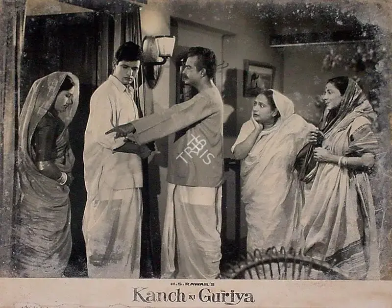 Ranjodh Thakur (Cinematographer), Kanch Ki Guriya, 1961, Lobby Card