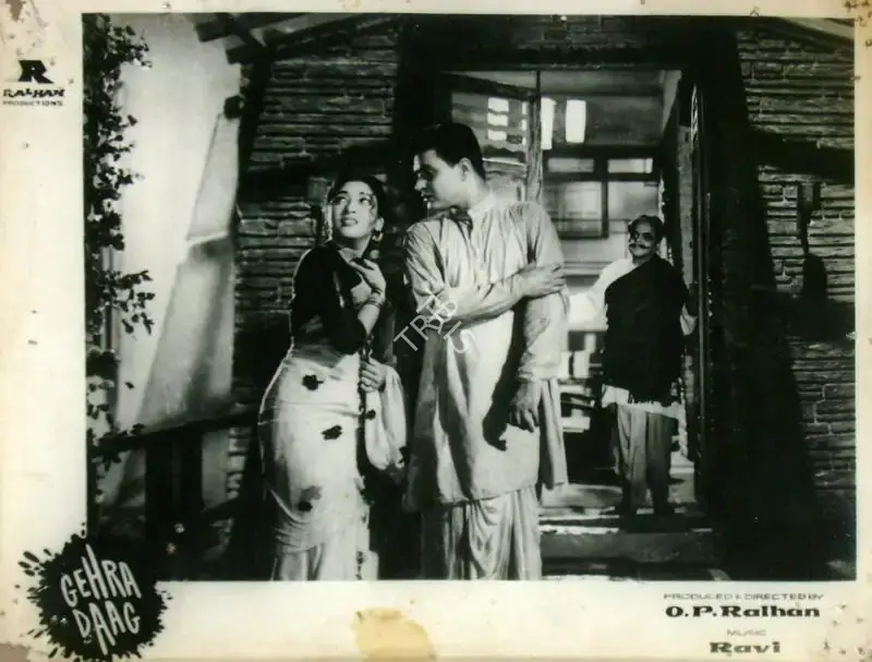 O.P. Ralhan (Director), Gehra Daag, 1963, Lobby Card