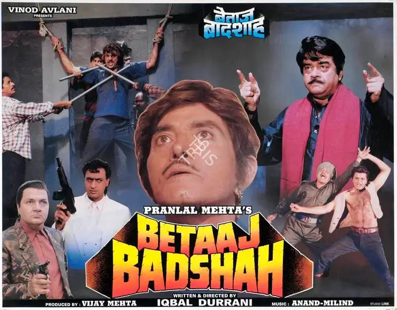 Vijay Mehta (Producer), Betaaj Badshah, 1994, Lobby Card