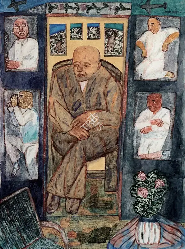 Arpita Singh (Artist), Untitled, 1992, Painting