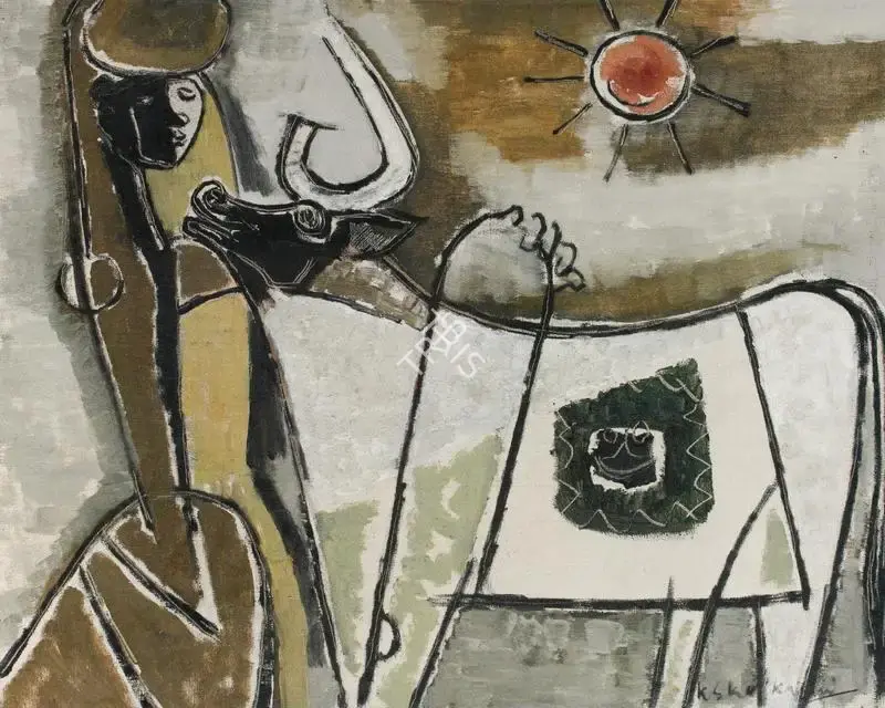K.S. Kulkarni (Artist), Untitled, Painting