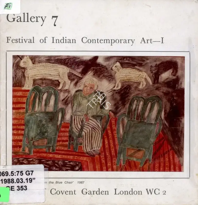 Gallery 7 (Organiser), Festival of Indian Contemporary Art - I, 1988, Group Exhibition Catalogue