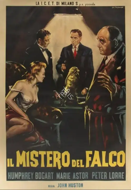 John Huston (Director), The Maltese Falcon, 1941, Poster