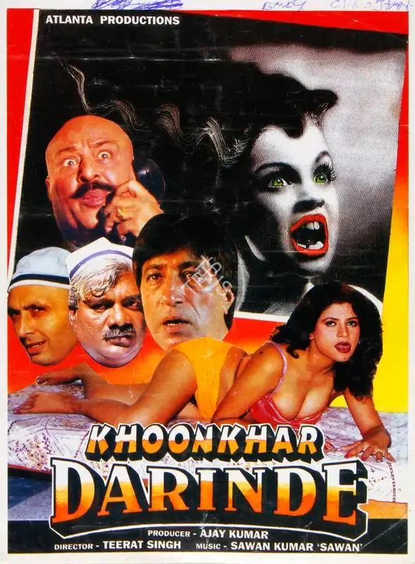 Ajay Kumar (I) (Producer), Khoonkhar Darinde, 1999, Song-Synopsis Booklet