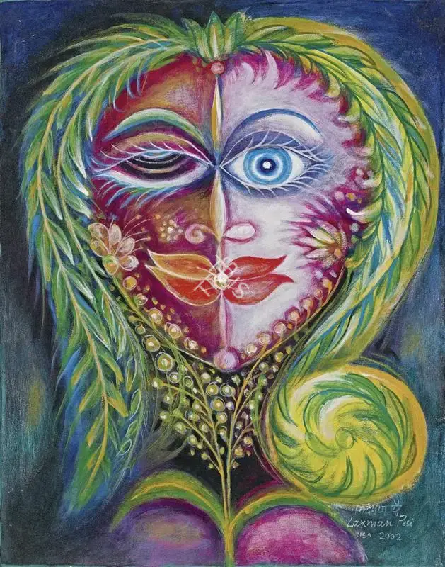 Laxman Pai (Artist), Human Forms, 2002, Painting