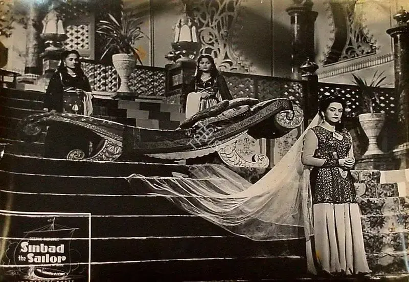 Nanabhai Bhatt (Director), Sinbad Jahaaji, 1952, Lobby Card