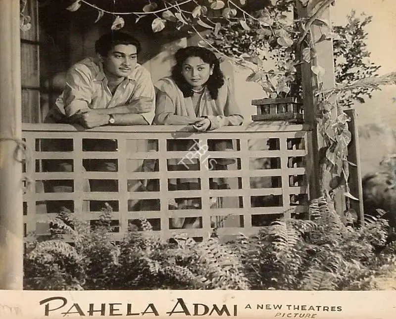 Kamal Bose (Cinematographer), Pahela Admi, 1950, Lobby Card