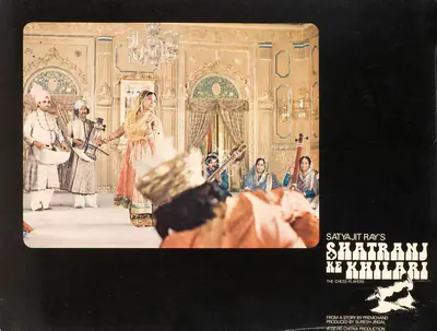 Soumendu Roy (Cinematographer), Shatranj Ke Khilari, 1977, Lobby Card