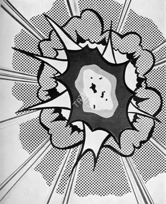 Roy Lichtenstein (Artist), Explosion, 1965, Graphic Art