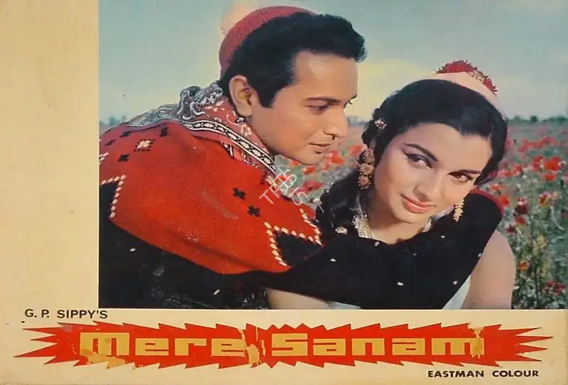 K. Vaikunth (Cinematographer), Mere Sanam, 1965, Lobby Card