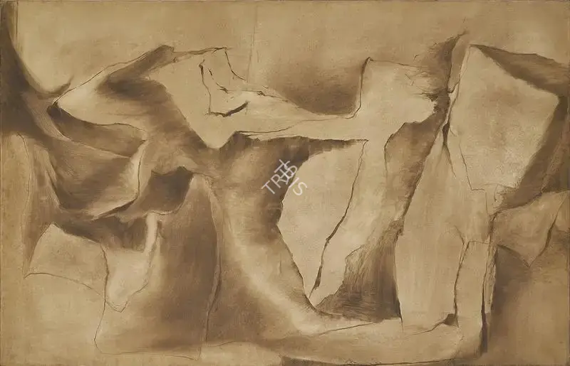 Krishen Khanna (Artist), Man-Scape, 1965, Painting